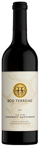Bottle of Eco Terreno 2017 Old Vine Cabernet Sauvignon