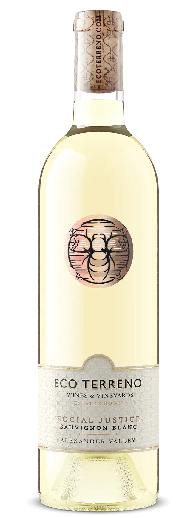 Bottle of Eco Terreno Social Justice Sauvignon Blanc