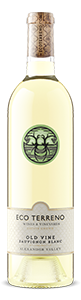 bottle of eco terreno old vine sauvignon blanc