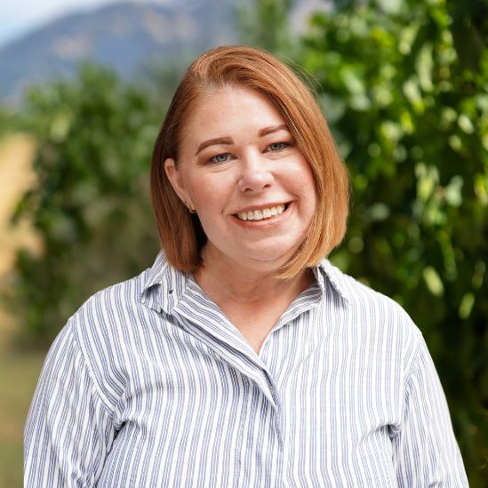 Kelly Rose, tasting room manager at eco terreno in san francisco