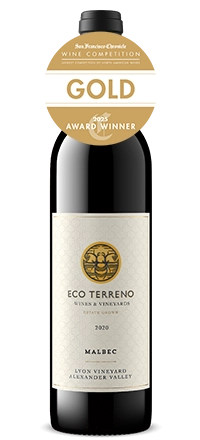 eco terreno malbec gold award winner